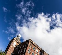 Mile End Mill and Chimney Stack