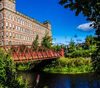 Seedhill Footbridge with Domestic Finishing Mill